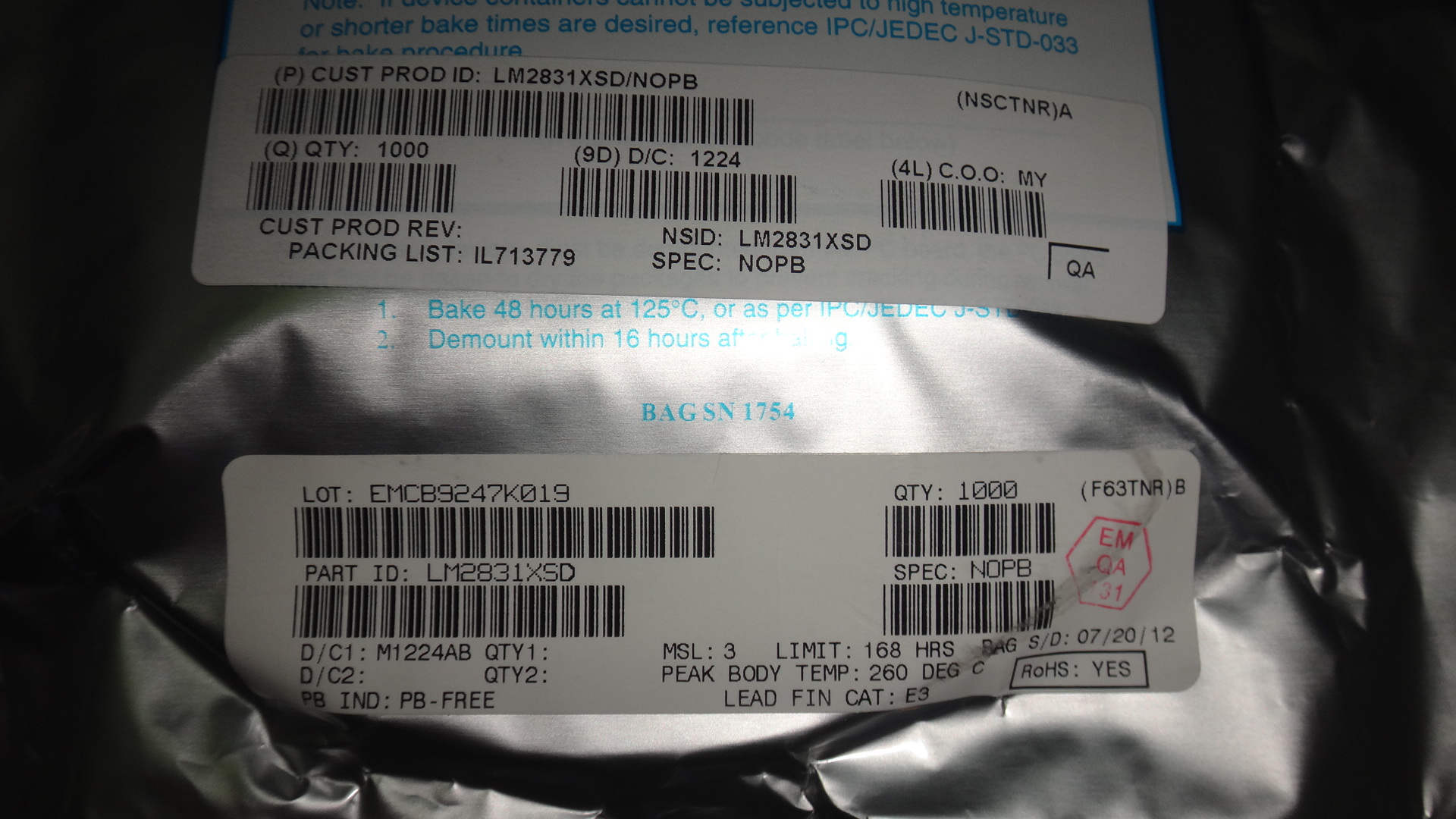 LM2831XSD/NOPB